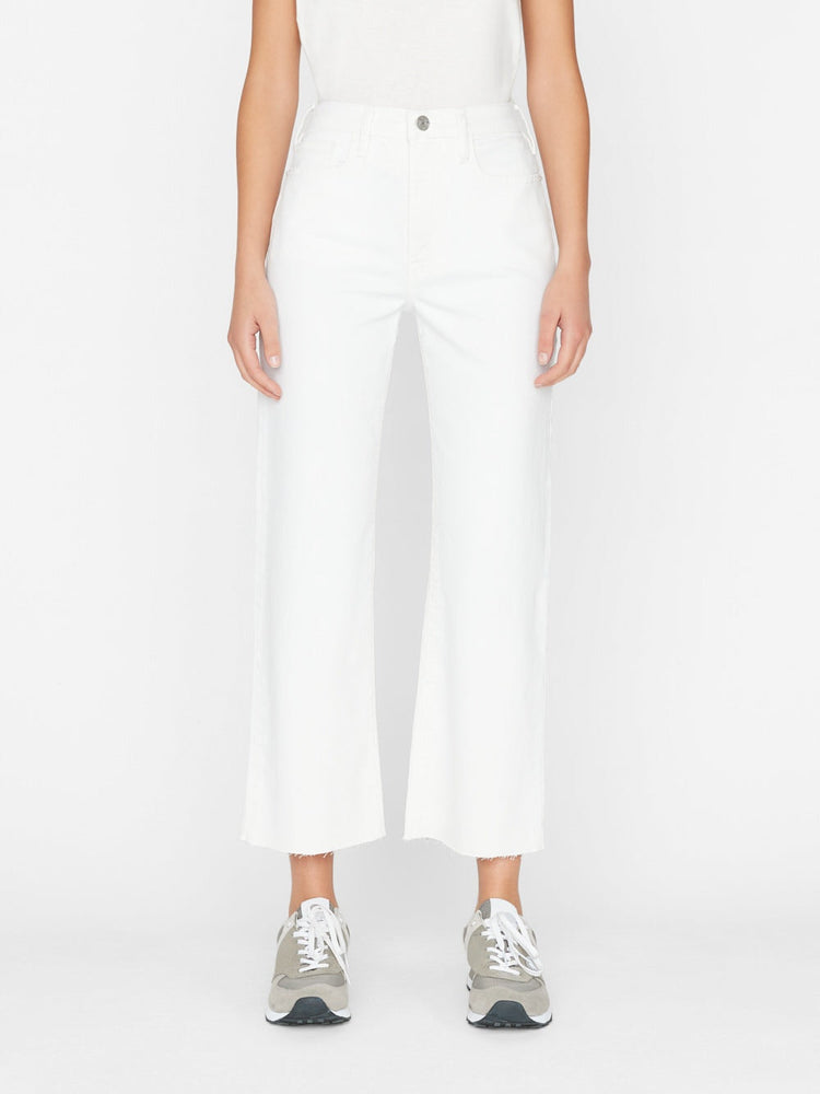
                  
                    Le Jane Crop in White
                  
                