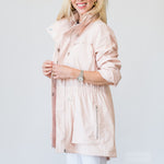 Anna Waterproof Cinched Rain Jacket - Lukka Boutique