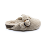 Cimba Sherpa Clog in Cream - Lukka Boutique