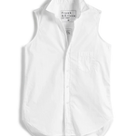 Fiona Sleeveless Button-up Shirt - Lukka Boutique