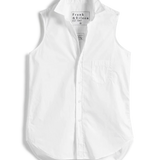 Fiona Sleeveless Button-up Shirt - Lukka Boutique