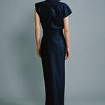 Jetta Skirt in Navy - Lukka Boutique