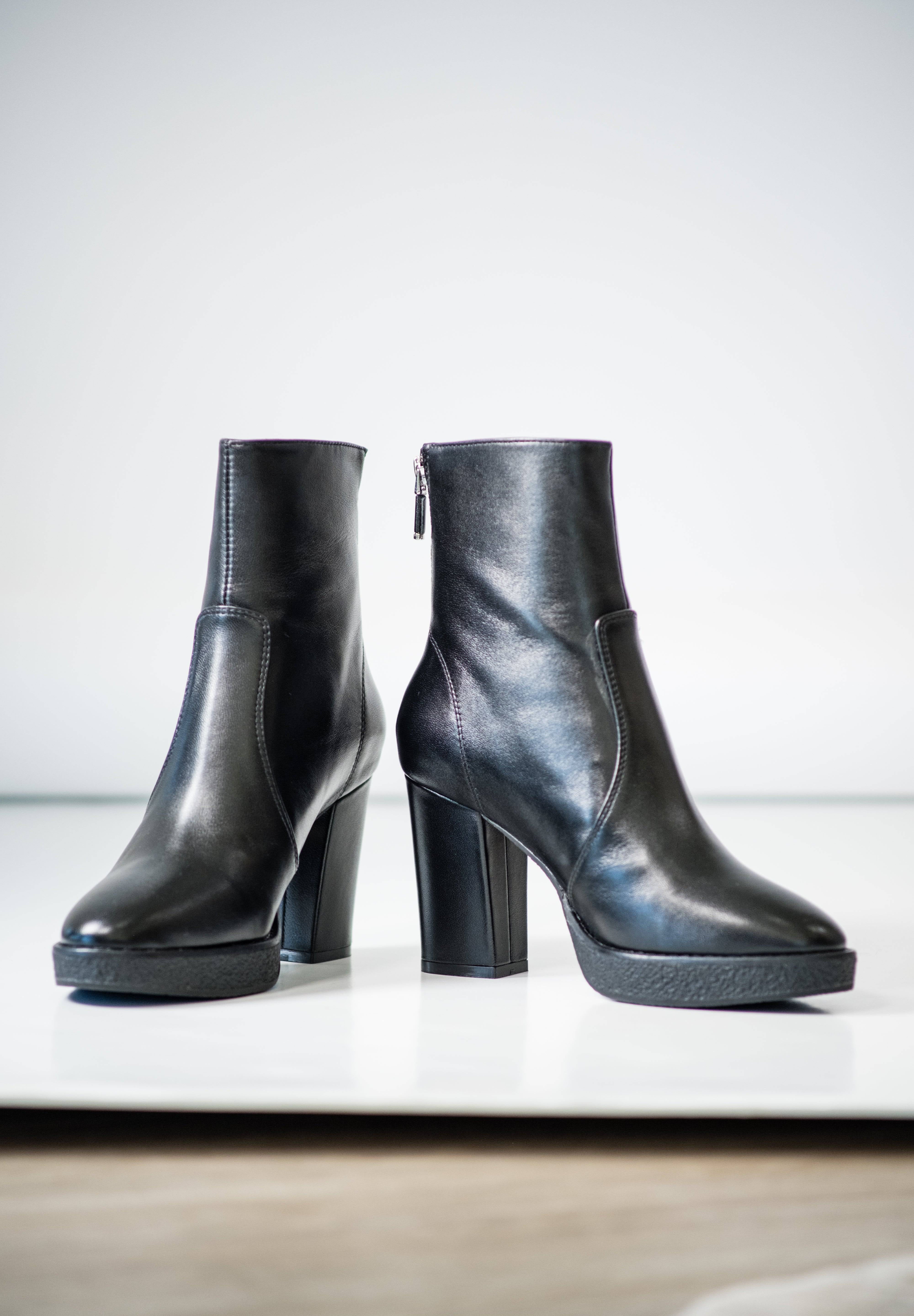 Wila Booties in Black - Lukka Boutique