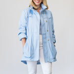 Anna Waterproof Cinched Rain Jacket - Lukka Boutique
