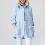 Anna Waterproof Cinched Rain Jacket - Lukka Boutique