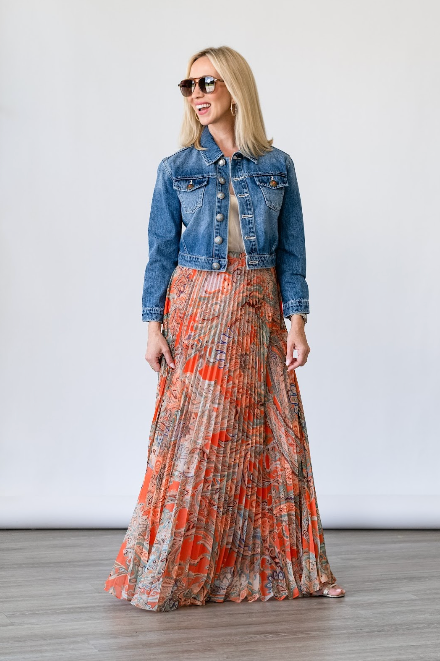 Koda Crop Jacket in Woodrow - Lukka Boutique