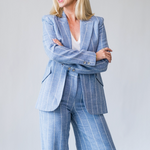 Chamberlain Blazer in Sky Blue - Lukka Boutique
