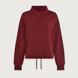 Betsy Sweat in New Maroon - Lukka Boutique
