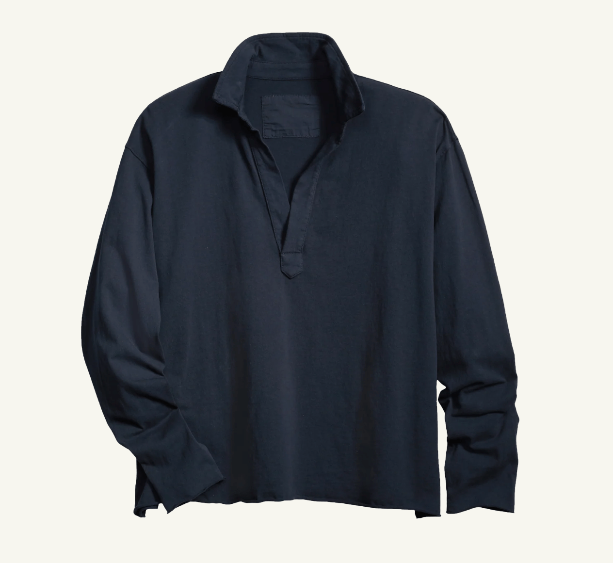 Patrick Popover Henley in British Royal Navy - Lukka Boutique