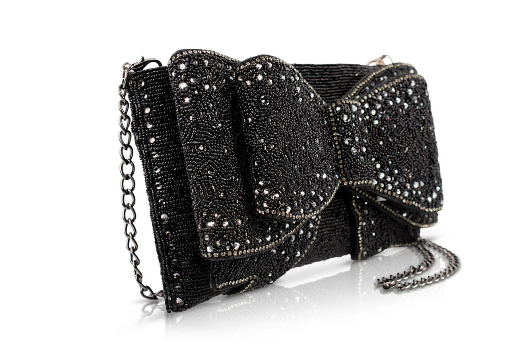 Bow Chic Crossbody/Clutch Handbag - Lukka Boutique