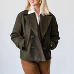 Marguerite Jacket in Hunter Green - Lukka Boutique