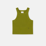 Cropped Racer Tank - Lukka Boutique