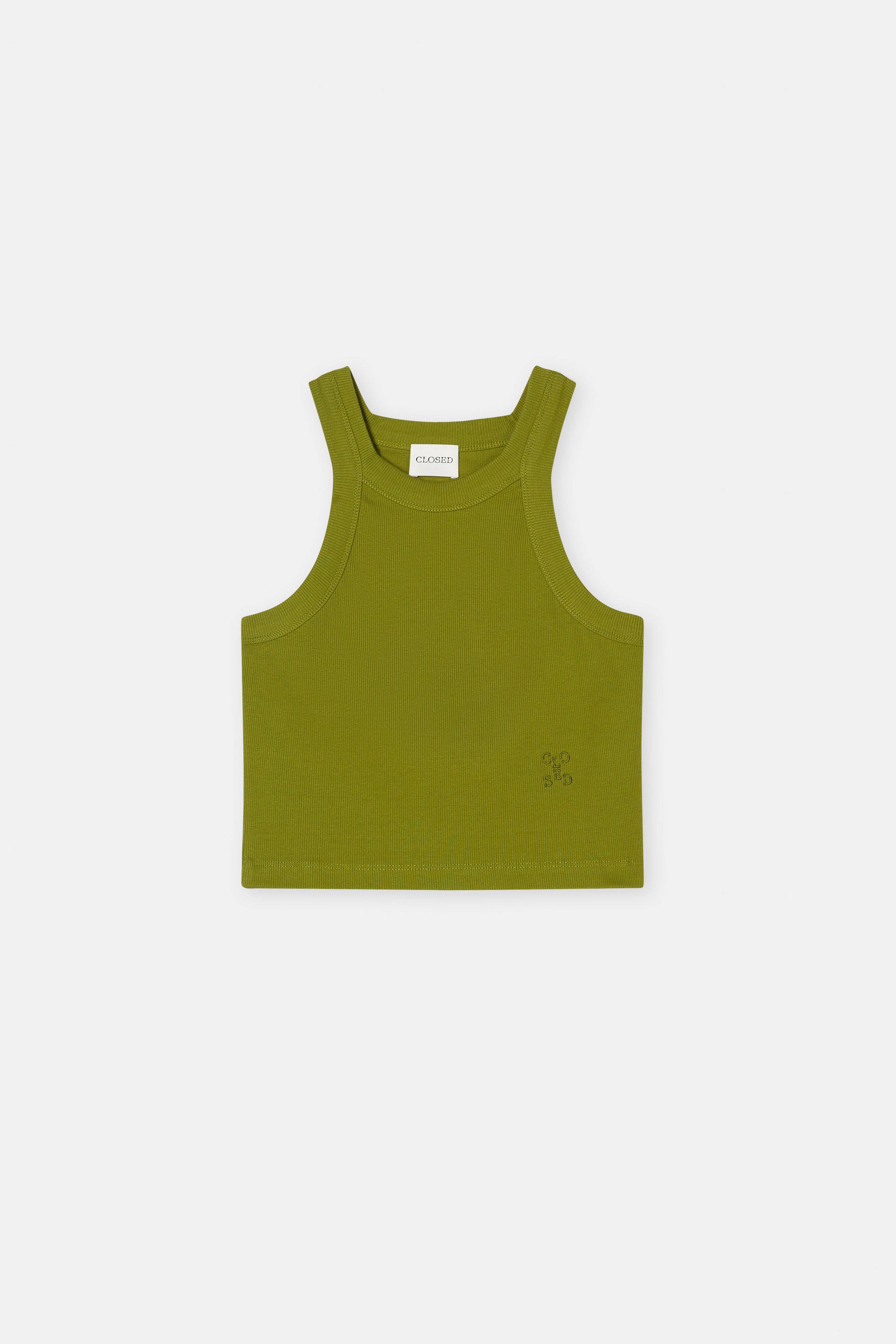 Cropped Racer Tank - Lukka Boutique