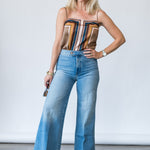 Elva Top in Tile Scarf - Lukka Boutique