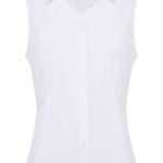 Annie Sleeveless Button Shirt - Lukka Boutique