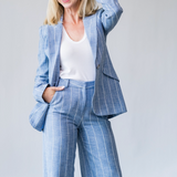 Chamberlain Blazer in Sky Blue - Lukka Boutique