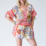 Annette Short in White Maya - Lukka Boutique