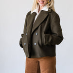 Marguerite Jacket in Hunter Green - Lukka Boutique