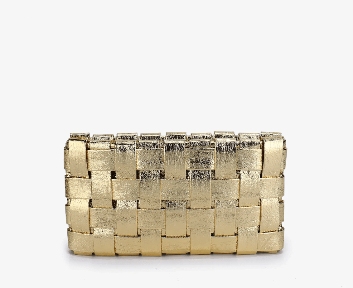 Lindy Woven Clutch - Lukka Boutique
