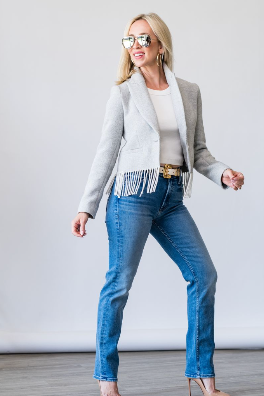 LILLITH JACKET WITH FRINGE - Lukka Boutique