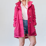 Anna Waterproof Cinched Rain Jacket - Lukka Boutique