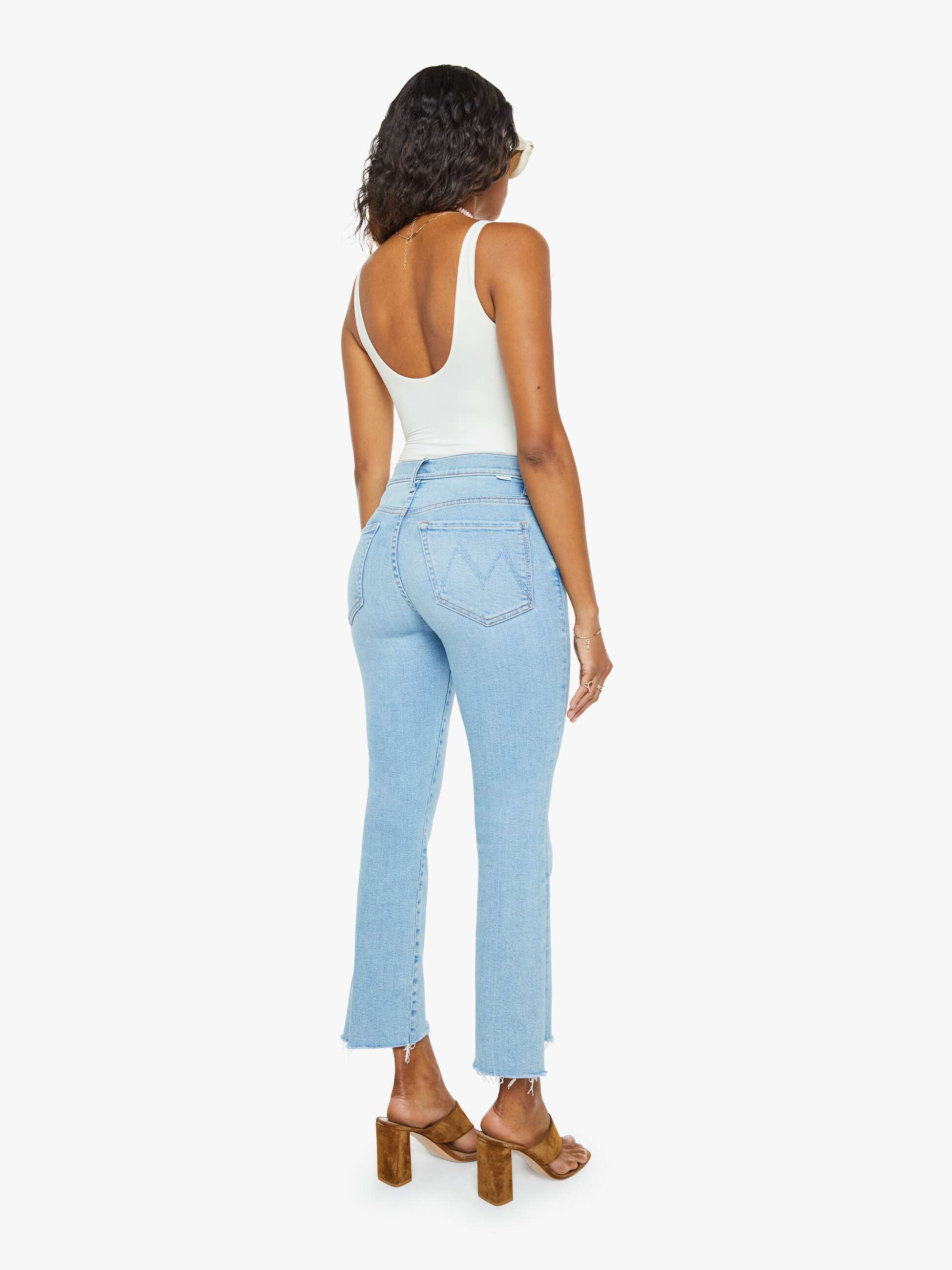 The Insider Crop Step Fray in Beaming - Lukka Boutique
