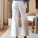 Galway Gaucho Jeans in White - Lukka Boutique