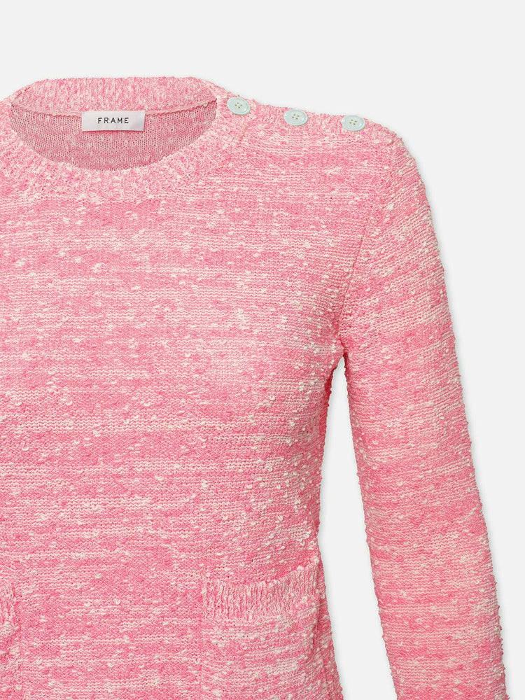 
                  
                    Patch Pocket Sweater in Pink
                  
                