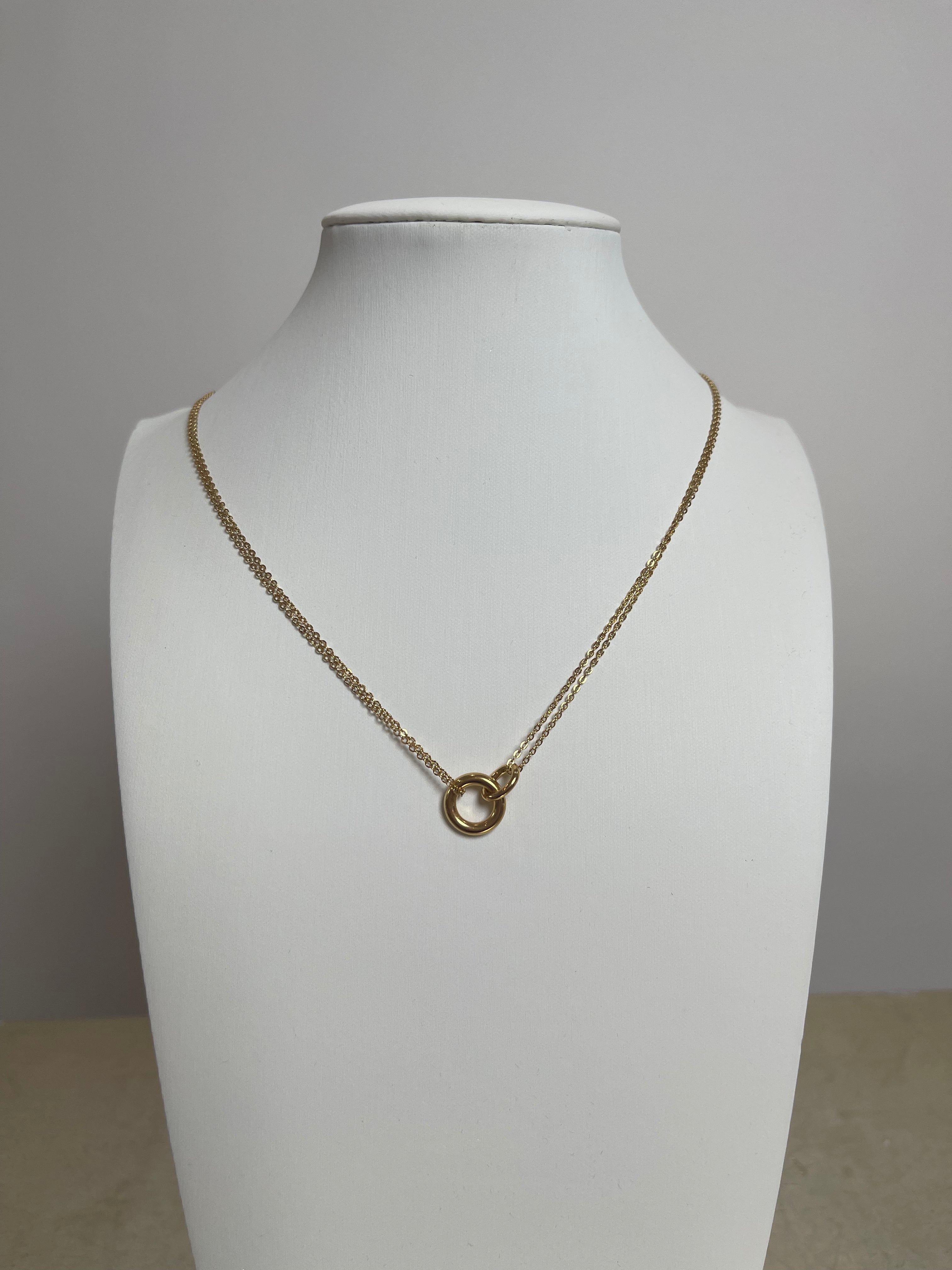 Franny Ring Necklace - Lukka Boutique