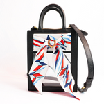 Mini Calista Clear Bag + Rebel Rebel Twilly - Lukka Boutique