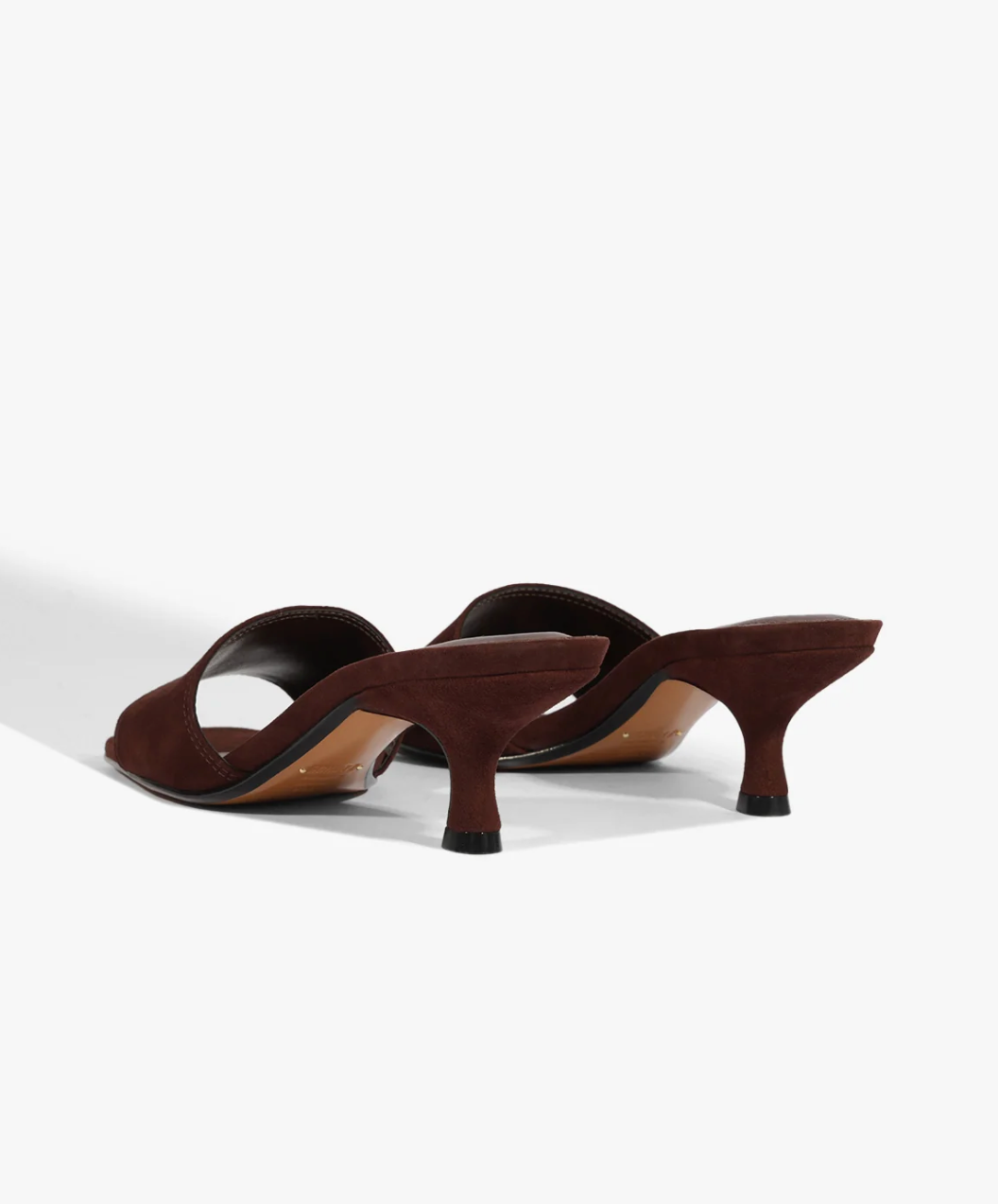 Kelsea Suede Sandal in Chestnut Brown - Lukka Boutique