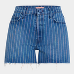The Skipper Short N Long Fray in Sunglass Strolling - Lukka Boutique