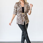 Dionne Jacket in Leopard - Lukka Boutique