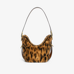 Baby Jane Leo Faux Fur Bag in Leopard - Lukka Boutique