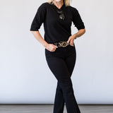 Short Sleeve Tee in Black
