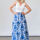 Adrianna Maxi Skirt in Adrianna Print - Lukka Boutique
