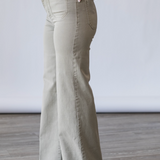 Le Slim Palazzo Modernist Pocket in Thyme - Lukka Boutique