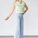 The Anchor Pant in Float Raw Fray - Lukka Boutique