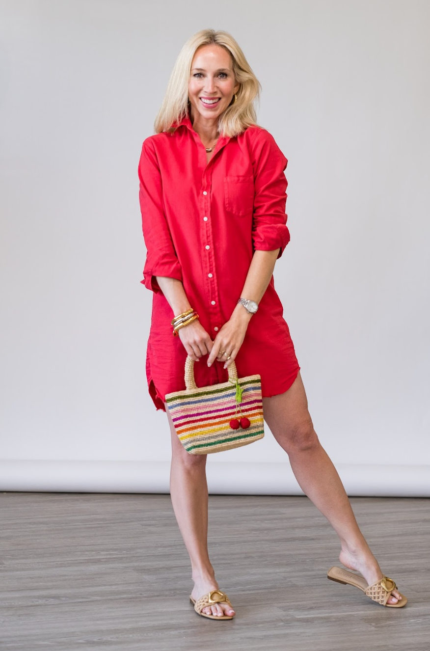 Mary Classic Shirtdress - Lukka Boutique