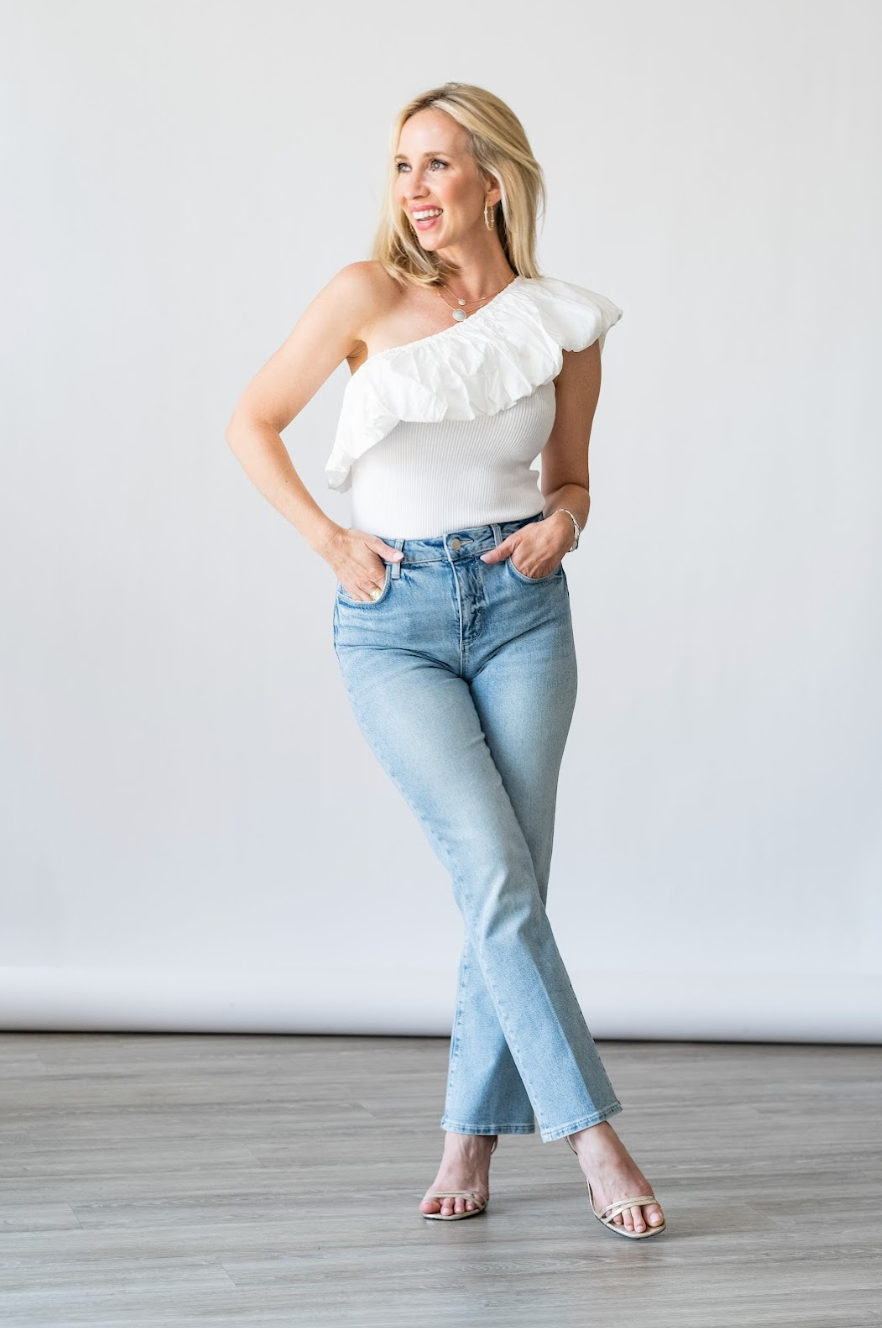 Lucy Top in Oyster - Lukka Boutique