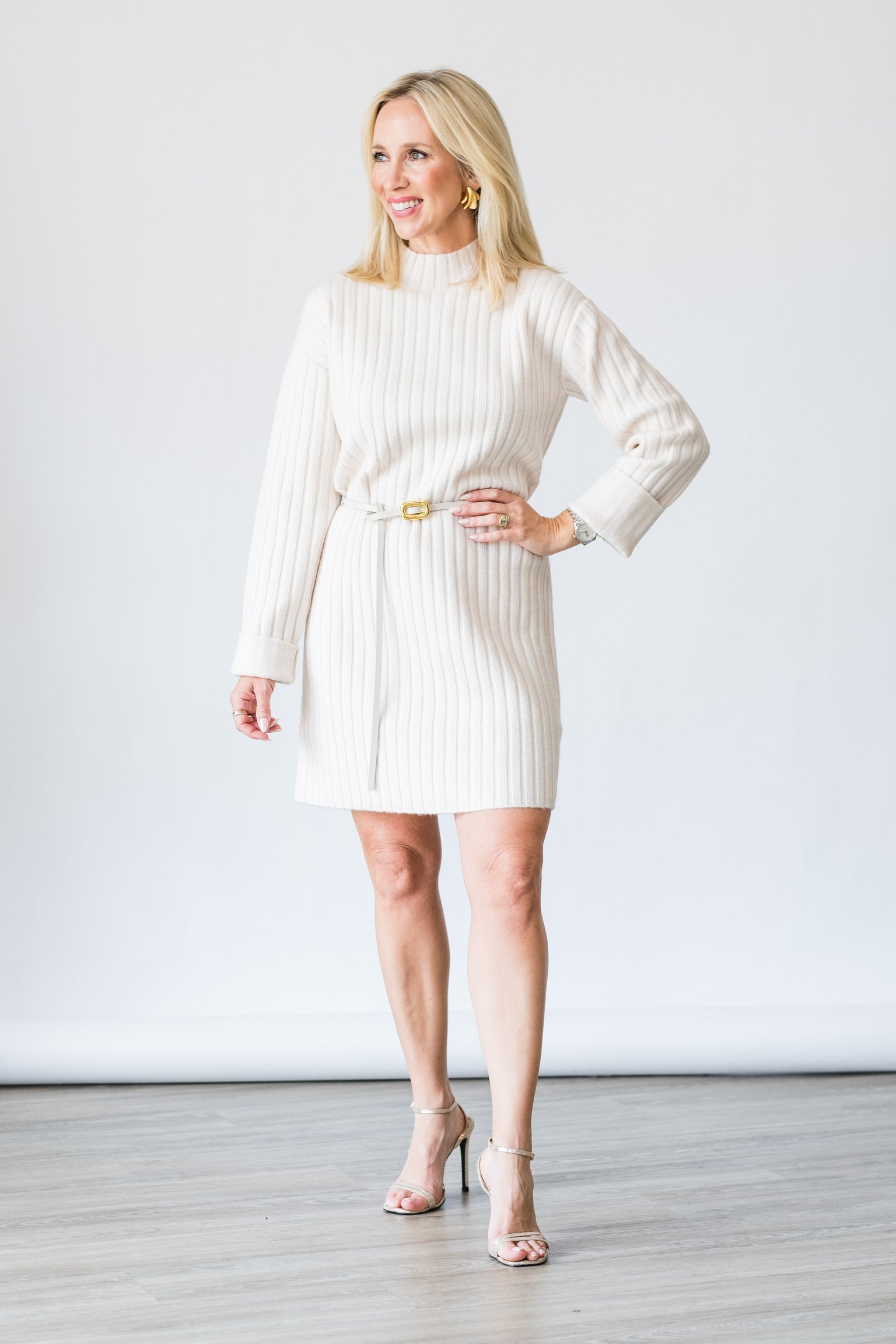 Yvette Dress in Cream - Lukka Boutique