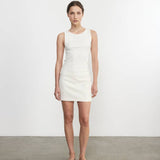 Supima Bateau Tank in White - Lukka Boutique
