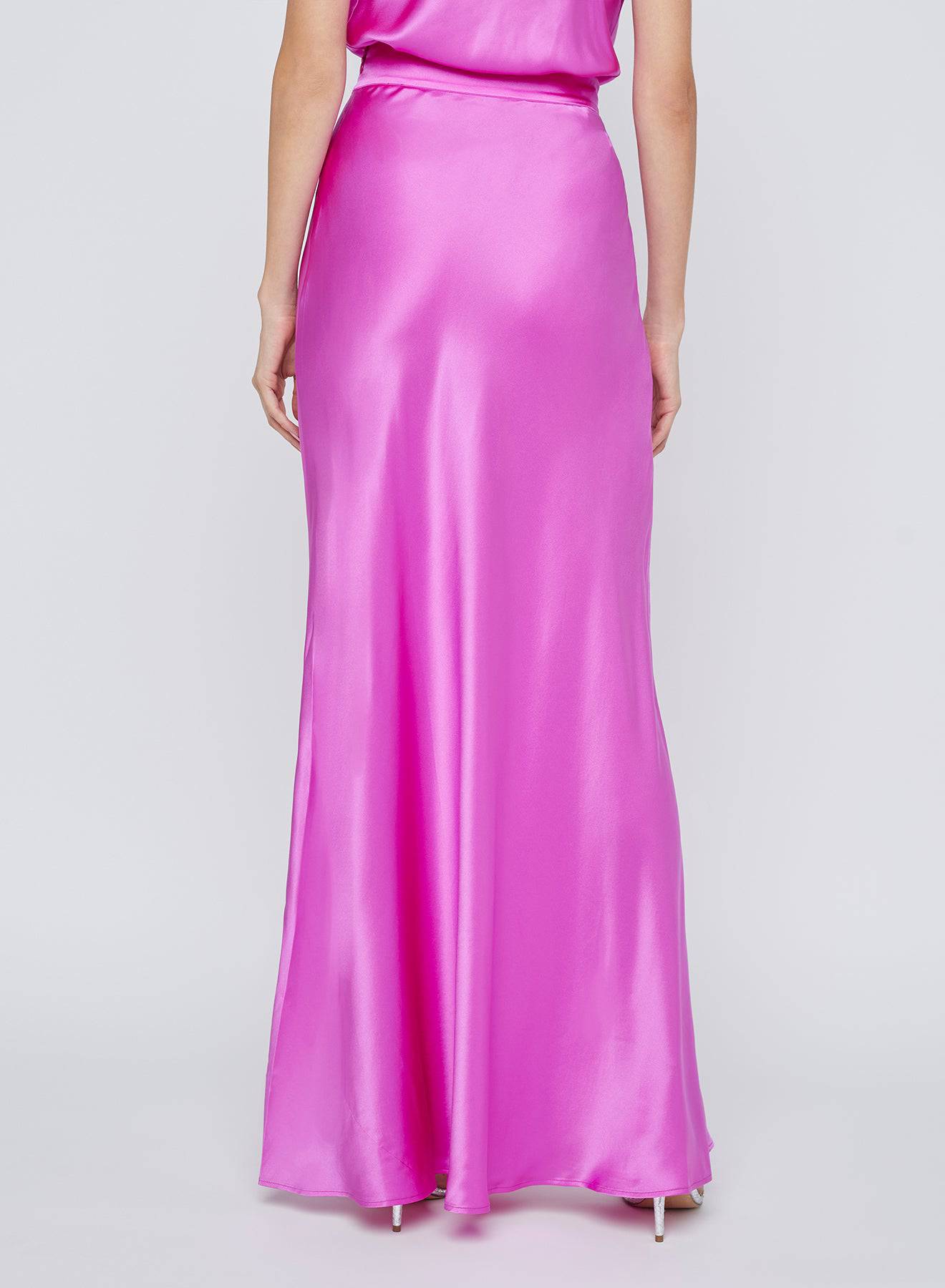 Ryker Bias Skirt in Bright Purple - Lukka Boutique