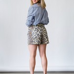 Jupe Skort in Leopard - Lukka Boutique