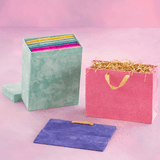 Large Patisserie Flocked Gift Bag - Lukka Boutique