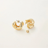 Chunky Doune Hoop Earrings - Lukka Boutique