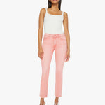 The Mid Rise Dazzler Ankle in Sunset Coral - Lukka Boutique