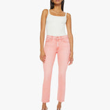 The Mid Rise Dazzler Ankle in Sunset Coral - Lukka Boutique