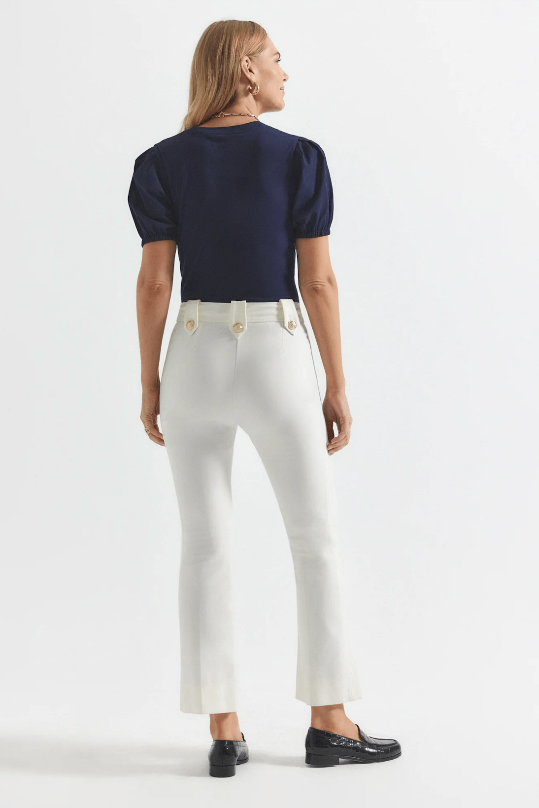 Robertson Crop Flare Trouser - Lukka Boutique