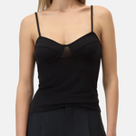 Lingerie Top in Black - Lukka Boutique